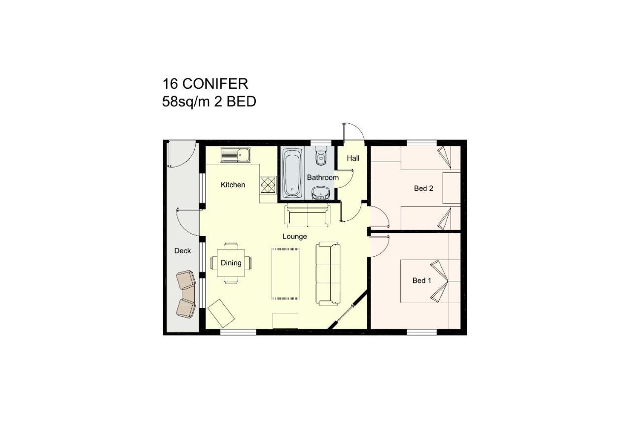 Minnigaff Birch Lodge 16 Newton Stewart المظهر الخارجي الصورة